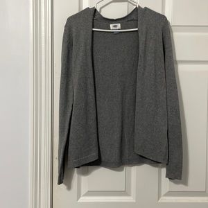 Grey cardigan